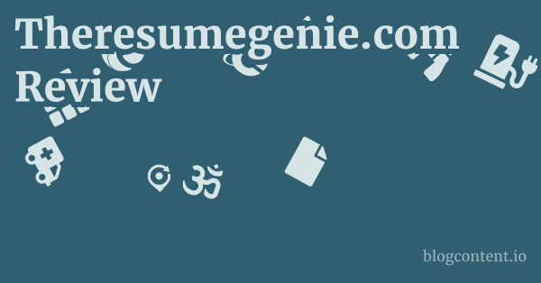 Theresumegenie.com Review 1 by Partners
