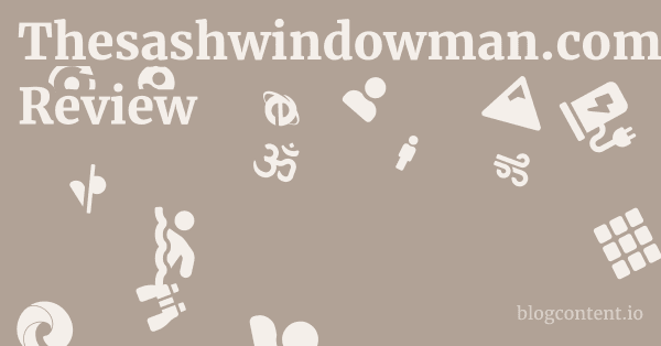 Thesashwindowman.com Review 1 by Partners