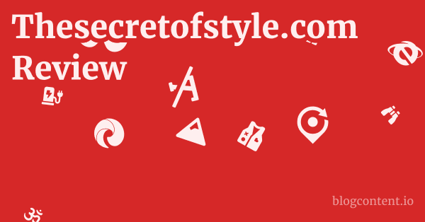 Thesecretofstyle.com Review 1 by Partners