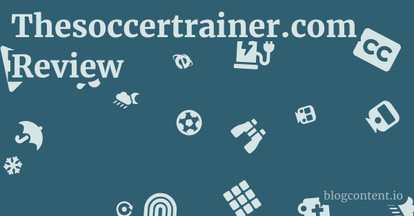 Thesoccertrainer.com Review 1 by Partners
