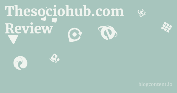Thesociohub.com Review 1 by Partners