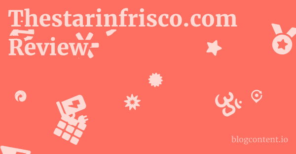 Thestarinfrisco.com Review 1 by Partners