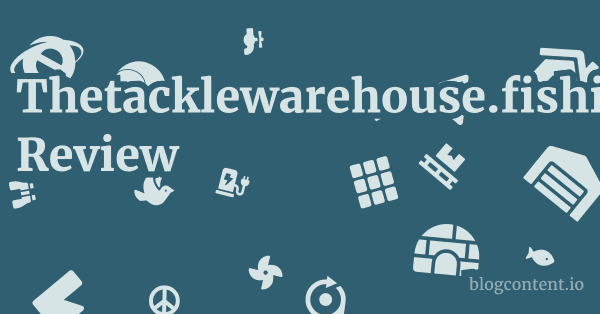 Thetacklewarehouse.fishing Review 1 by Partners