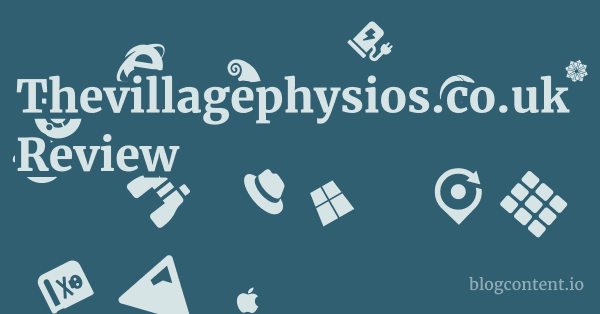 Thevillagephysios.co.uk Review 1 by Partners