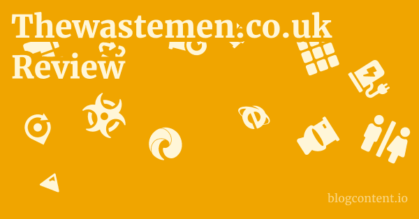 Thewastemen.co.uk Review 1 by Partners