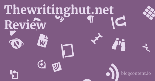 Thewritinghut.net Review 1 by Partners