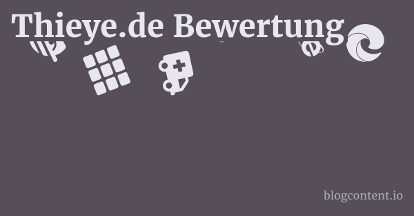 Thieye.de Bewertung 1 by Partners