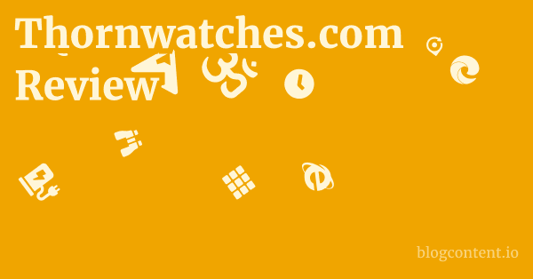 Thornwatches.com Review 1 by Partners