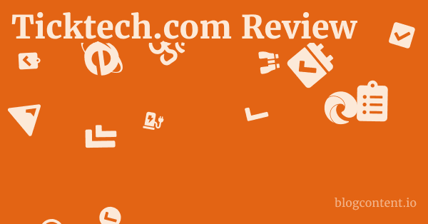 Ticktech.com Review 1 by Partners