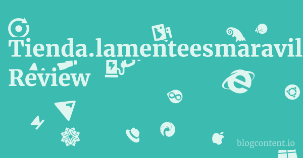 Tienda.lamenteesmaravillosa.com Review 1 by Partners