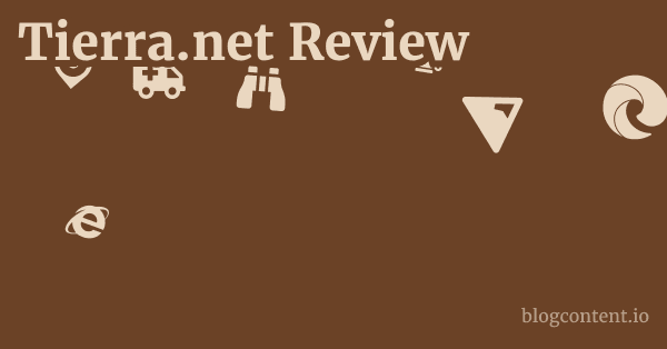 Tierra.net Review 1 by Partners
