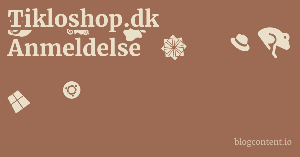 Tikloshop.dk Anmeldelse 1 by Partners