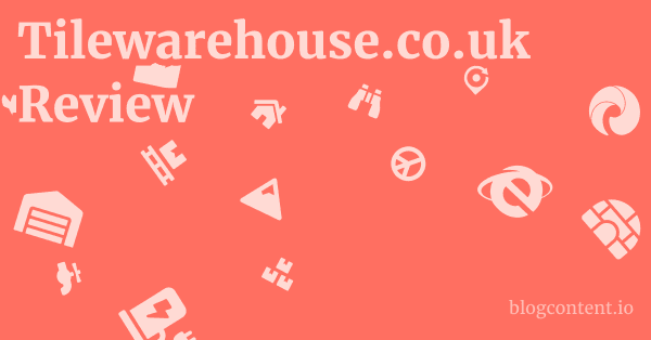 Tilewarehouse.co.uk Review 1 by Partners