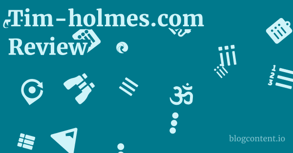 Tim-holmes.com Review 1 by Partners