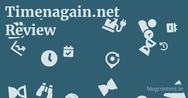 Timenagain.net Review 1 by Partners