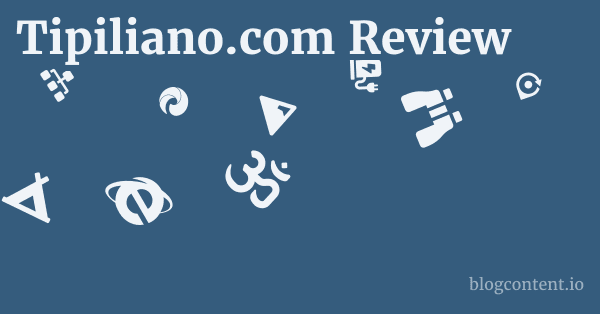 Tipiliano.com Review 1 by Partners