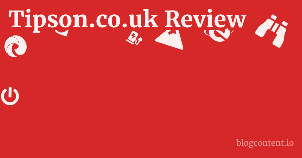 Tipson.co.uk Review 1 by Partners