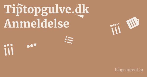 Tiptopgulve.dk Anmeldelse 1 by Partners
