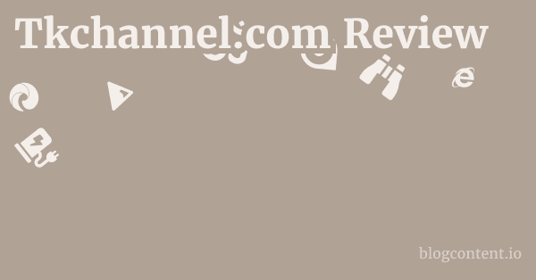 Tkchannel.com Review 1 by Partners