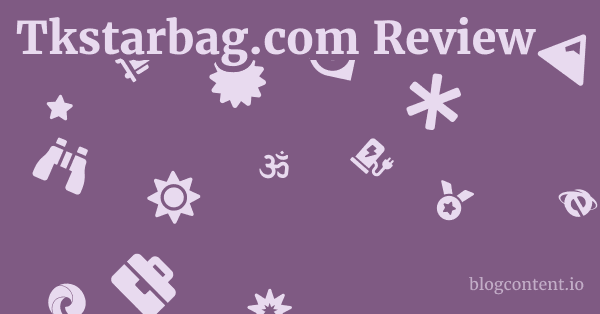 Tkstarbag.com Review 1 by Partners