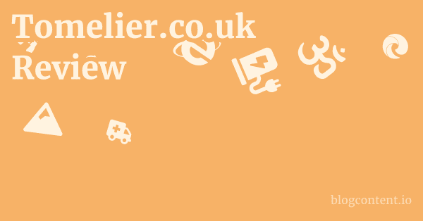 Tomelier.co.uk Review 1 by Partners