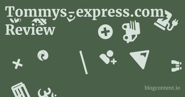 Tommys-express.com Review 1 by Partners