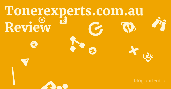 Tonerexperts.com.au Review 1 by Partners