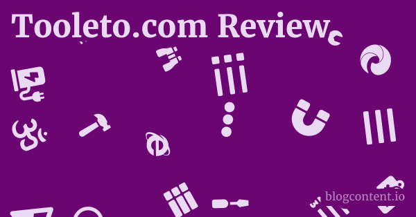 Tooleto.com Review 1 by Partners