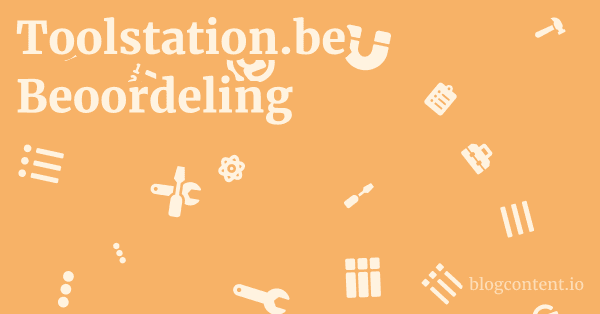 Toolstation.be vs. Concurrenten 1 by Partners