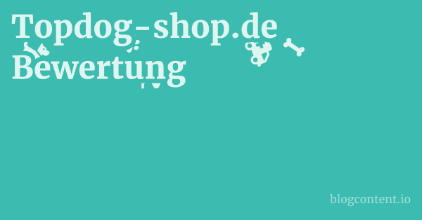 Topdog-shop.de Bewertung 1 by Partners