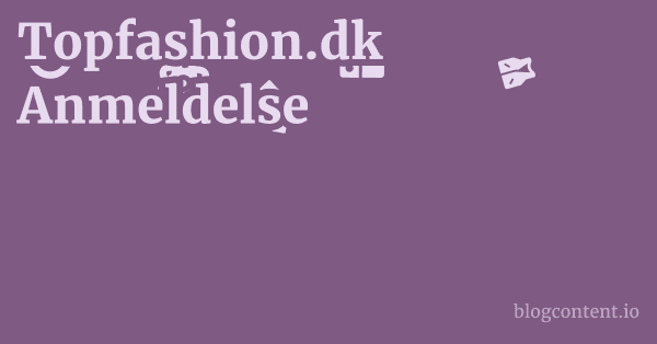 Topfashion.dk Anmeldelse 1 by Partners