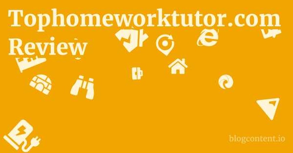 Tophomeworktutor.com Review 1 by Partners