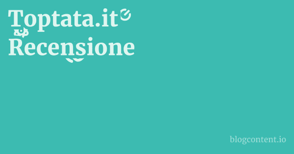 Toptata.it Recensione 1 by Partners