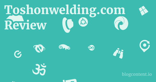 Toshonwelding.com Review 1 by Partners