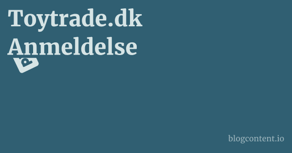 Toytrade.dk Anmeldelse 1 by Partners