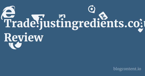 Trade.justingredients.co.uk Review 1 by Partners