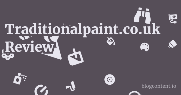 Traditionalpaint.co.uk Review 1 by Partners