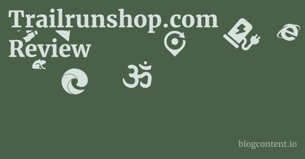 Trailrunshop.com Review 1 by Partners