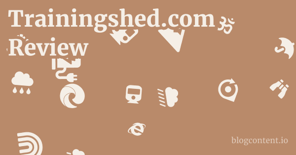 Trainingshed.com Review 1 by Partners