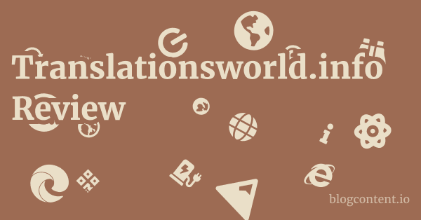 Translationsworld.info Review 1 by Partners