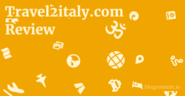 Travel2italy.com Review 1 by Partners