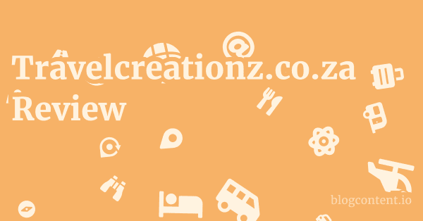 Travelcreationz.co.za Review 1 by Partners
