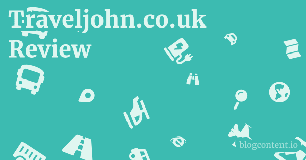 Traveljohn.co.uk Review 1 by Partners