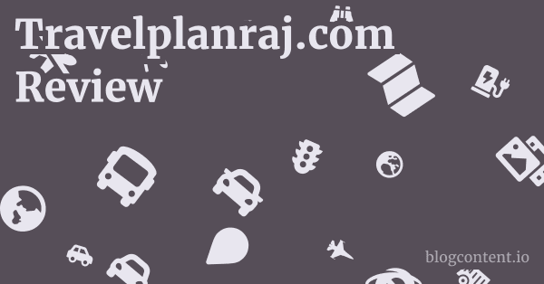 Travelplanraj.com Review 1 by Partners