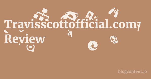 Travisscottofficial.com Review 1 by Partners