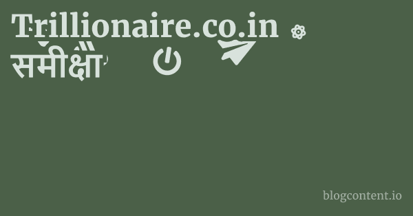 Trillionaire.co.in समीक्षा 1 by Partners