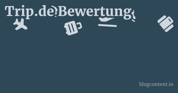 Trip.de Bewertung 1 by Partners