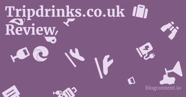 Tripdrinks.co.uk Review 1 by Partners