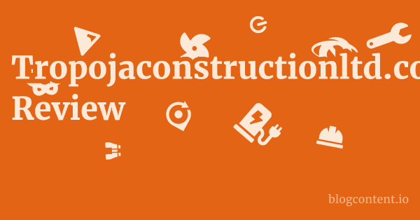 Tropojaconstructionltd.co.uk Review 1 by Partners