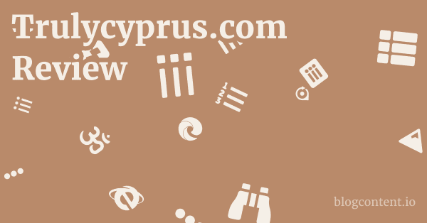 Trulycyprus.com Review 1 by Partners